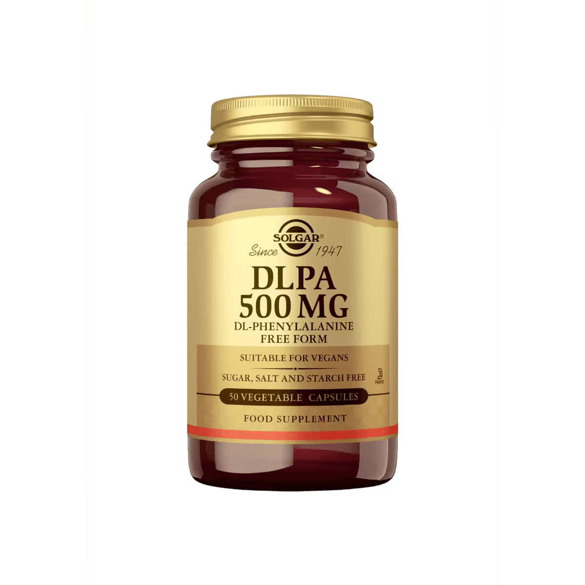 DL-Fenyylialaniini 500mg DLPA 50 kaps, Solgar