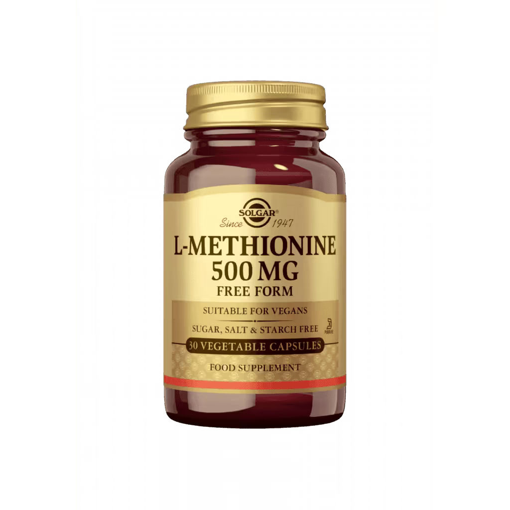 L-Metioniini 500mg L-Methionine 30 kaps, Solgar