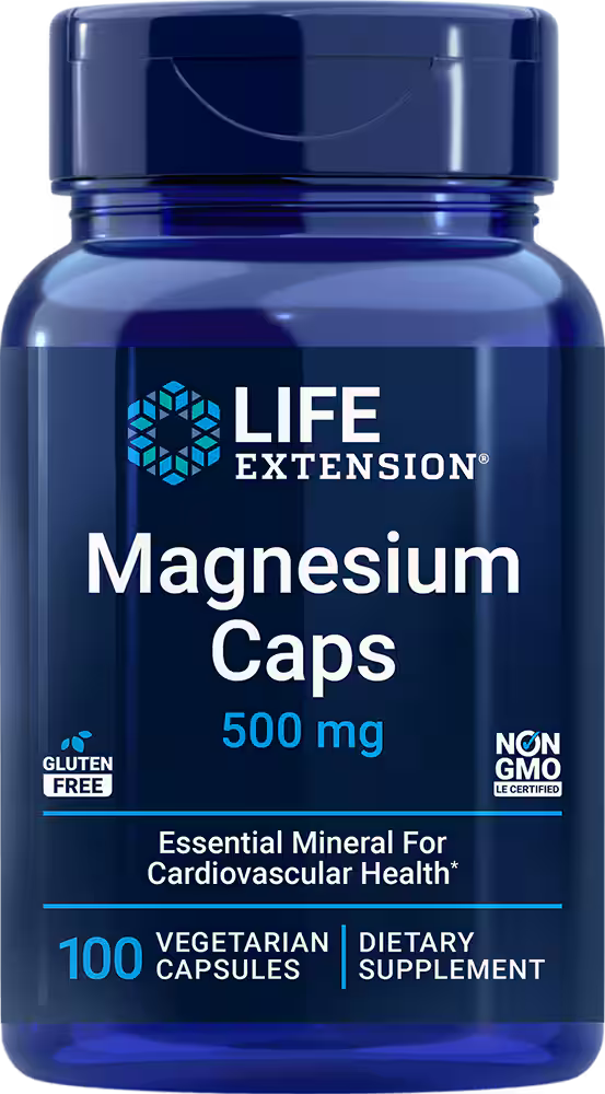 Magnesium 100 vegekaps, Life Extension