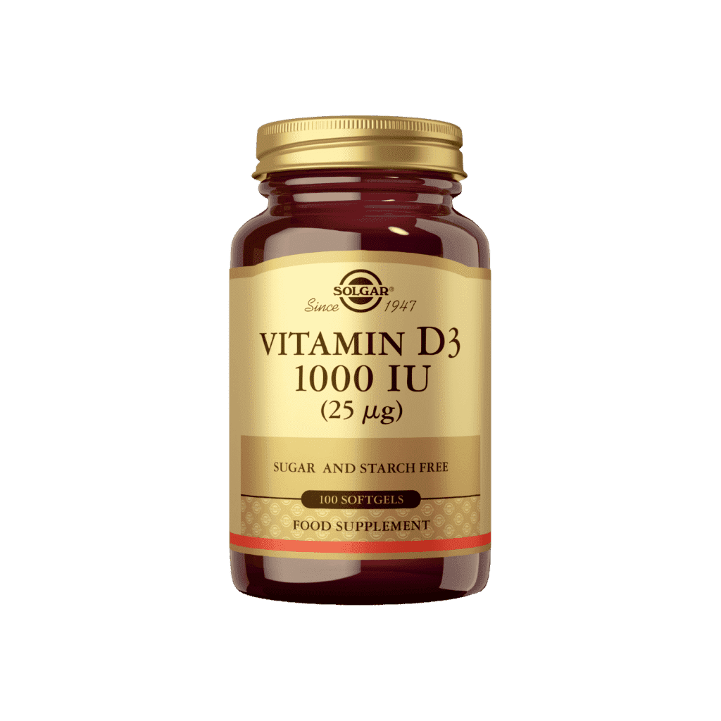 D3-vitamiini 25 µg kalanmaksaöljystä 100 kaps, Solgar