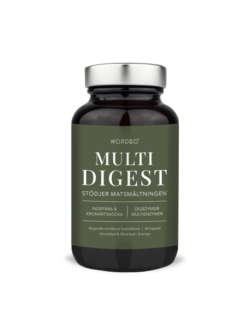 Multi digestive- entsyymi 60 kaps, Nordbo