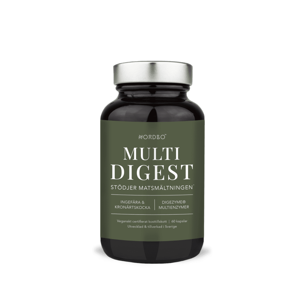 Multi digestive- entsyymi 60 kaps, Nordbo