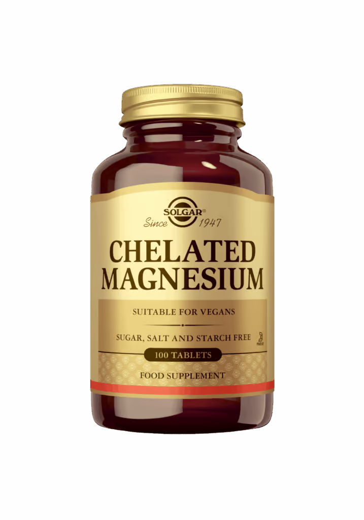 Magnesiumkelaatti (bisglysinaatti) 100 tabl, Solgar