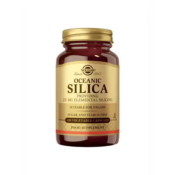 Pii 25mg Oceanic Silica 50 kaps, Solgar