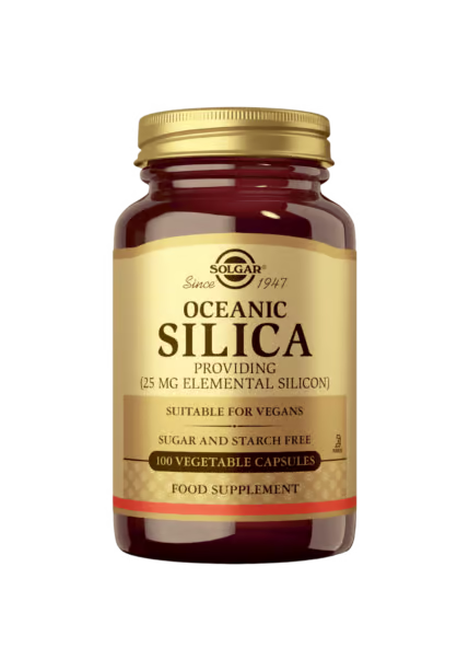 Pii 25mg Oceanic Silica 50 kaps, Solgar