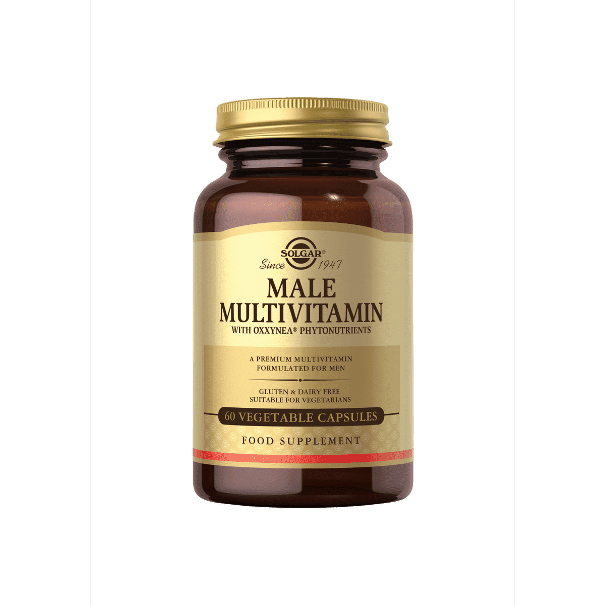 Male Multivitamin with Oxxynea® Phytonutrients 60 kaps, Solgar