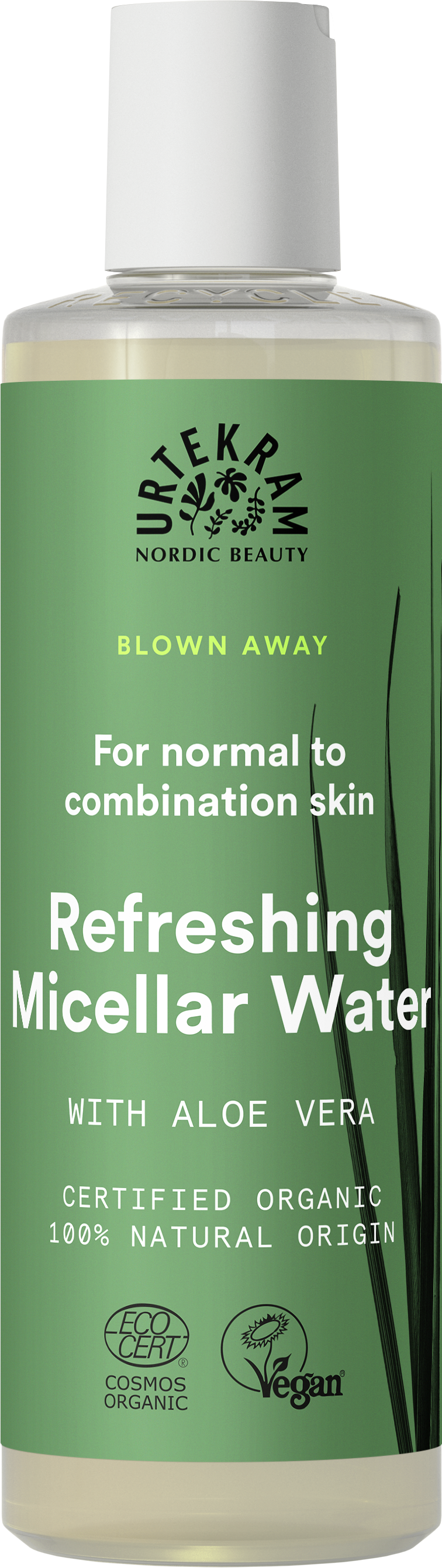 Wild Lemongrass Misellivesi luomu 250 ml, Urtekram