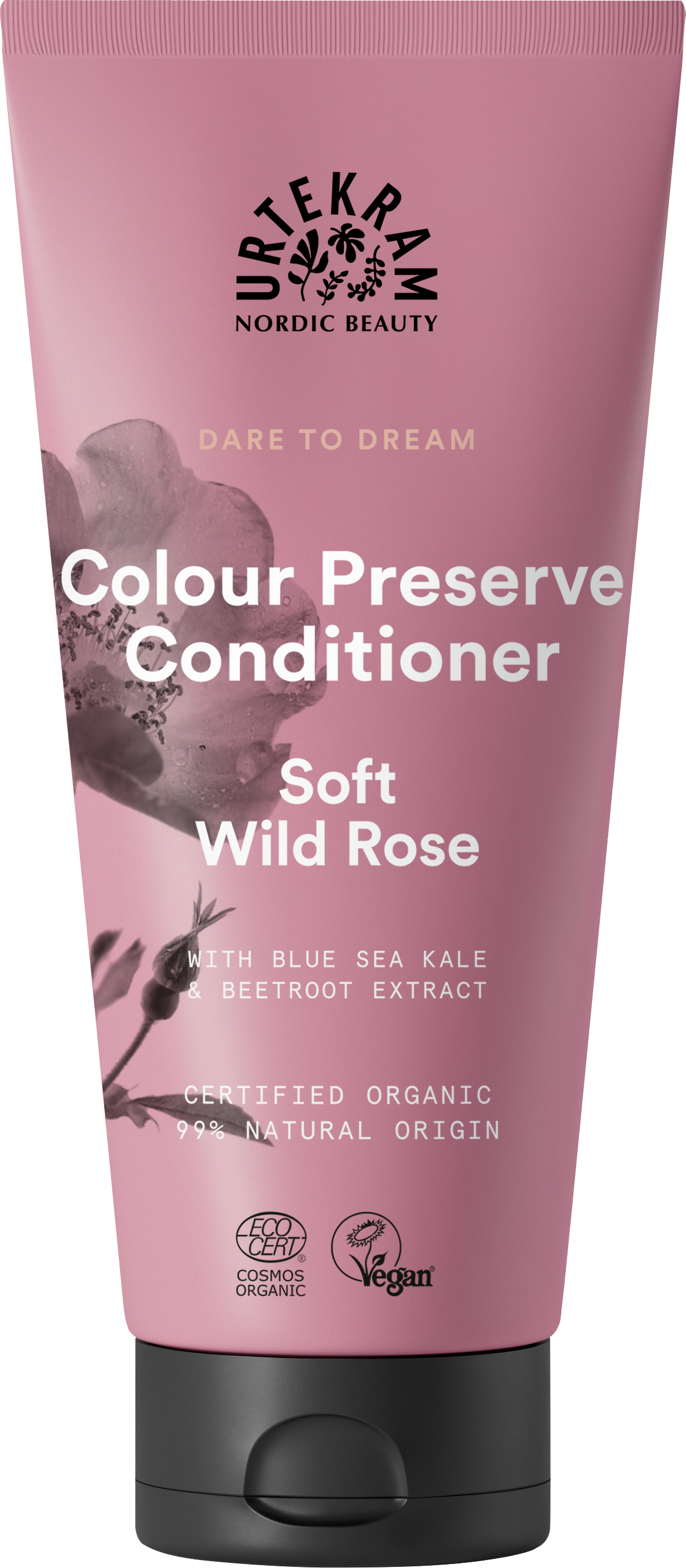 Colour Soft Wild Rose 180ml, Urtekram