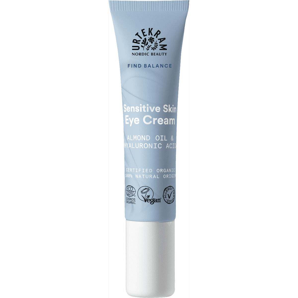 Fragrance Free silmänympärysvoide hellävarainen 15 ml, Urtekram