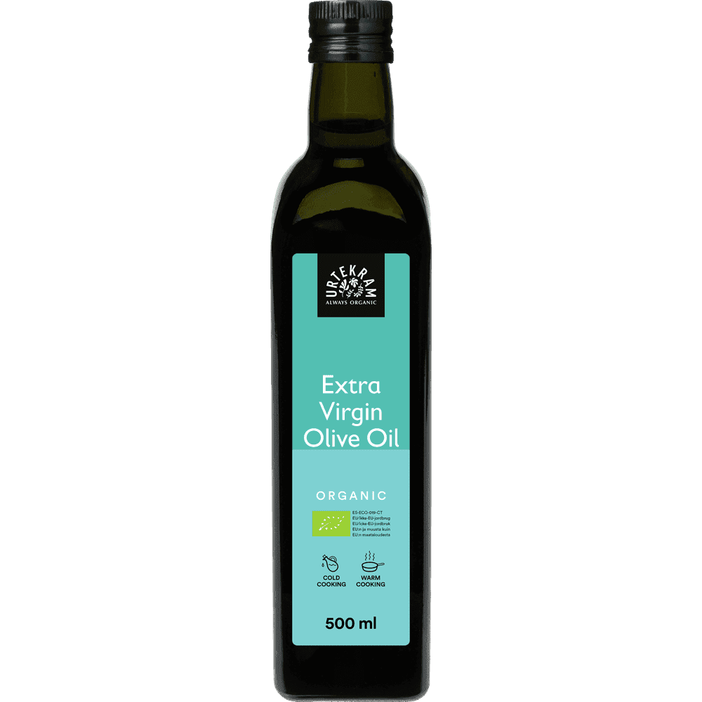 Oliiviöljy Extra Virgin Luomu 500 ml, Urtekram
