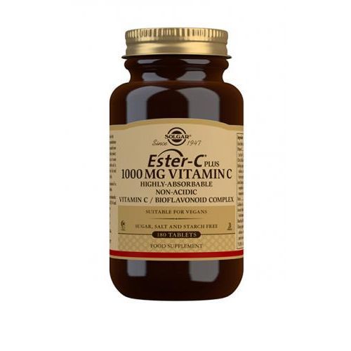Ester-C Plus 1000mg C-vitamiini 180 tabl, Solgar