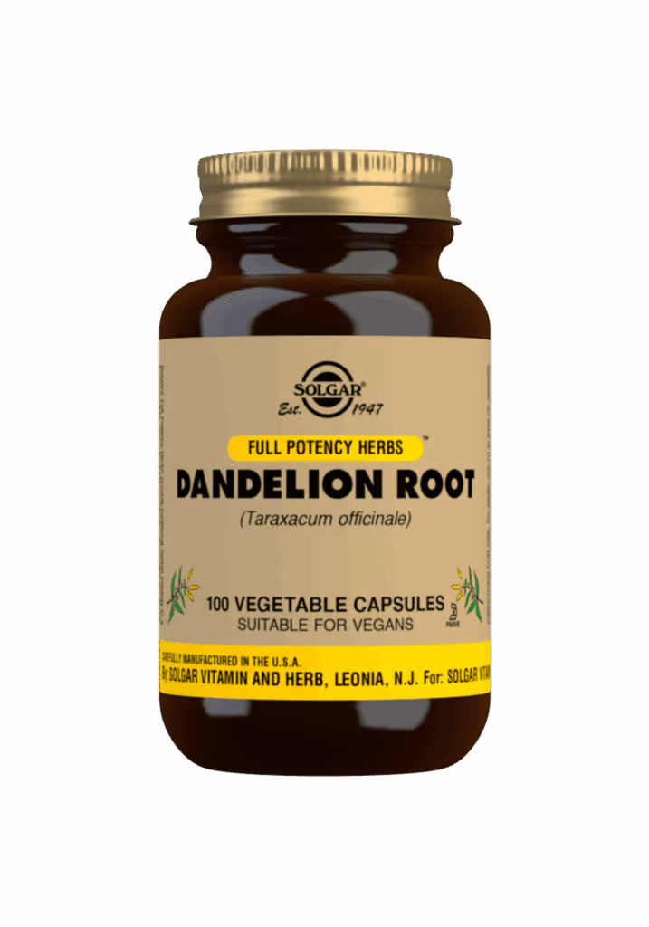 Voikukanjuuri (Dandelion) 520 mg 100 kaps, Solgar