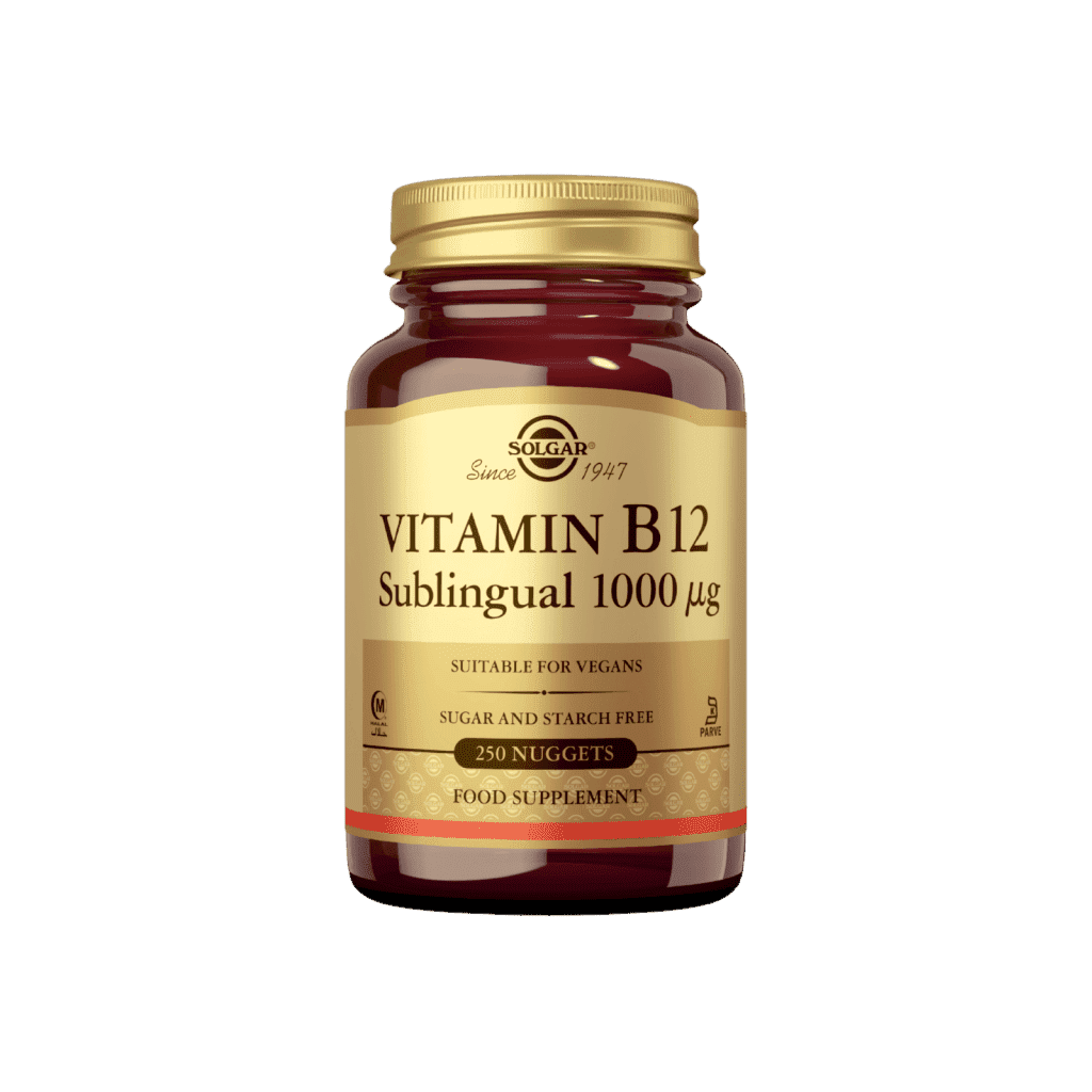 B12-vitamiini 1000µg 250 tabl, Solgar