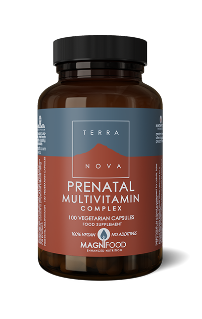Prenatal Odottavan/Imettävän Multivitamiini 100 kaps, Terranova