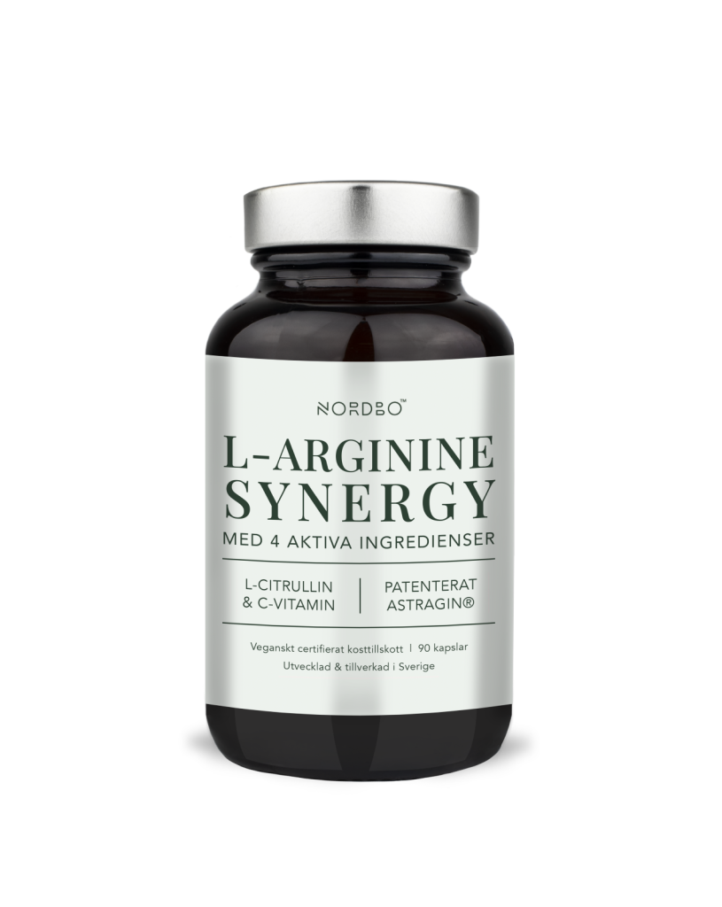 L-arginine Synergy 90 kaps, Nordbo
