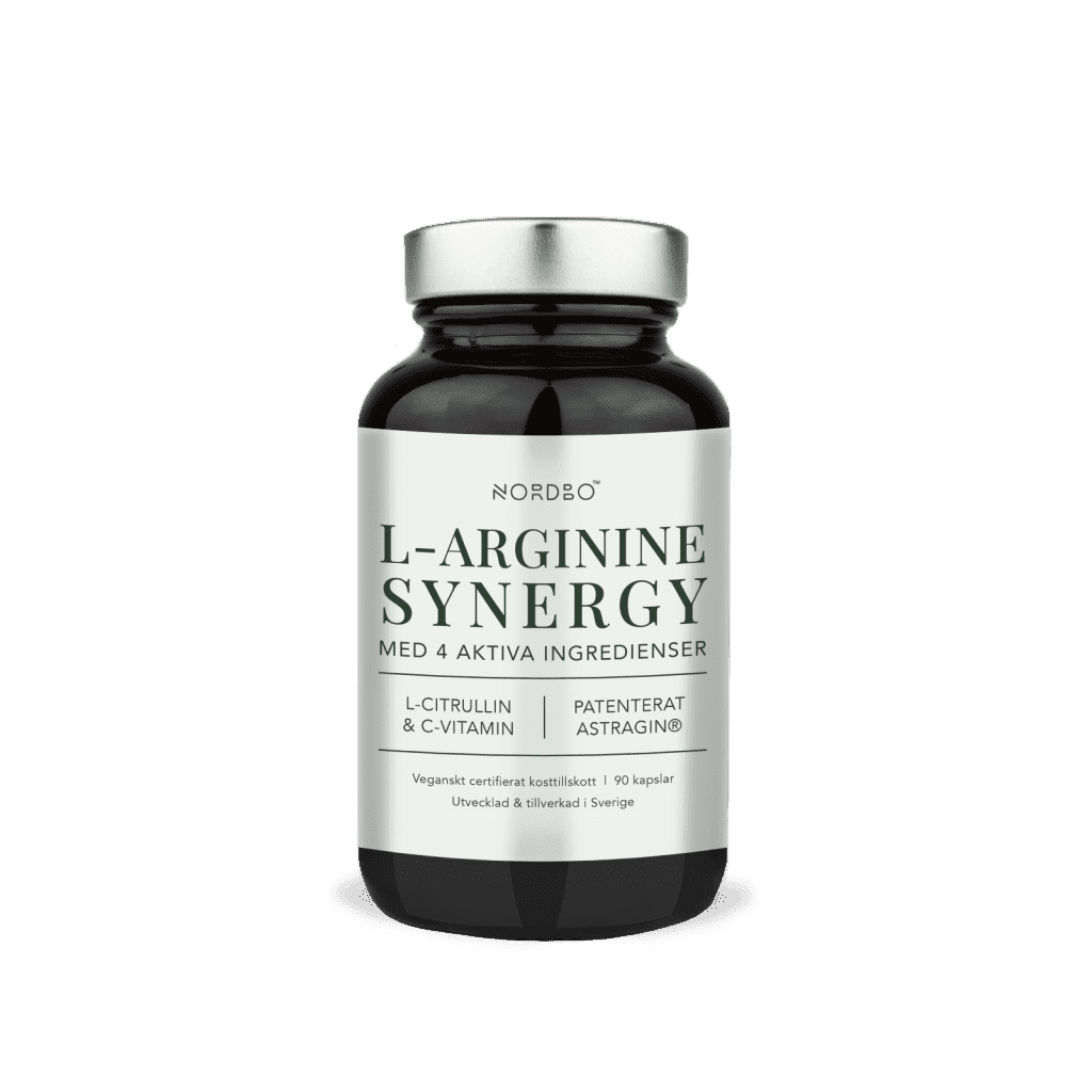 L-arginine Synergy 90 kaps, Nordbo