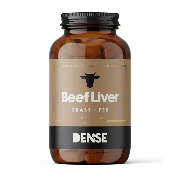 Beef Liver- Naudan Maksakapselit 180 kaps, Dense