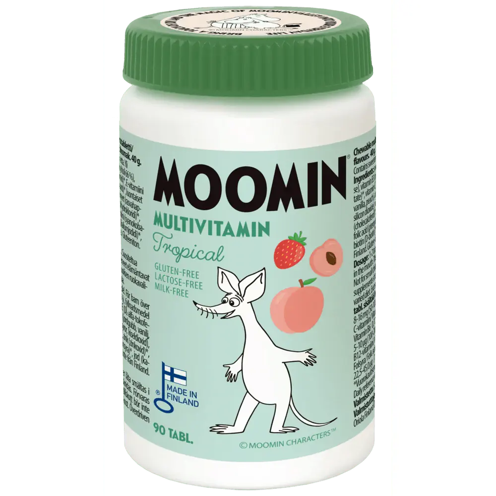Moomin Monivitamiiini tropical 90 tabl.