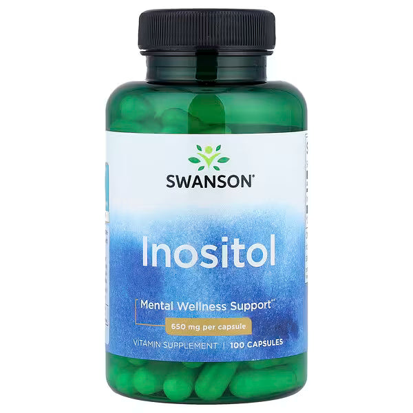 Inositoli, 650 mg, 100 kaps, Swanson