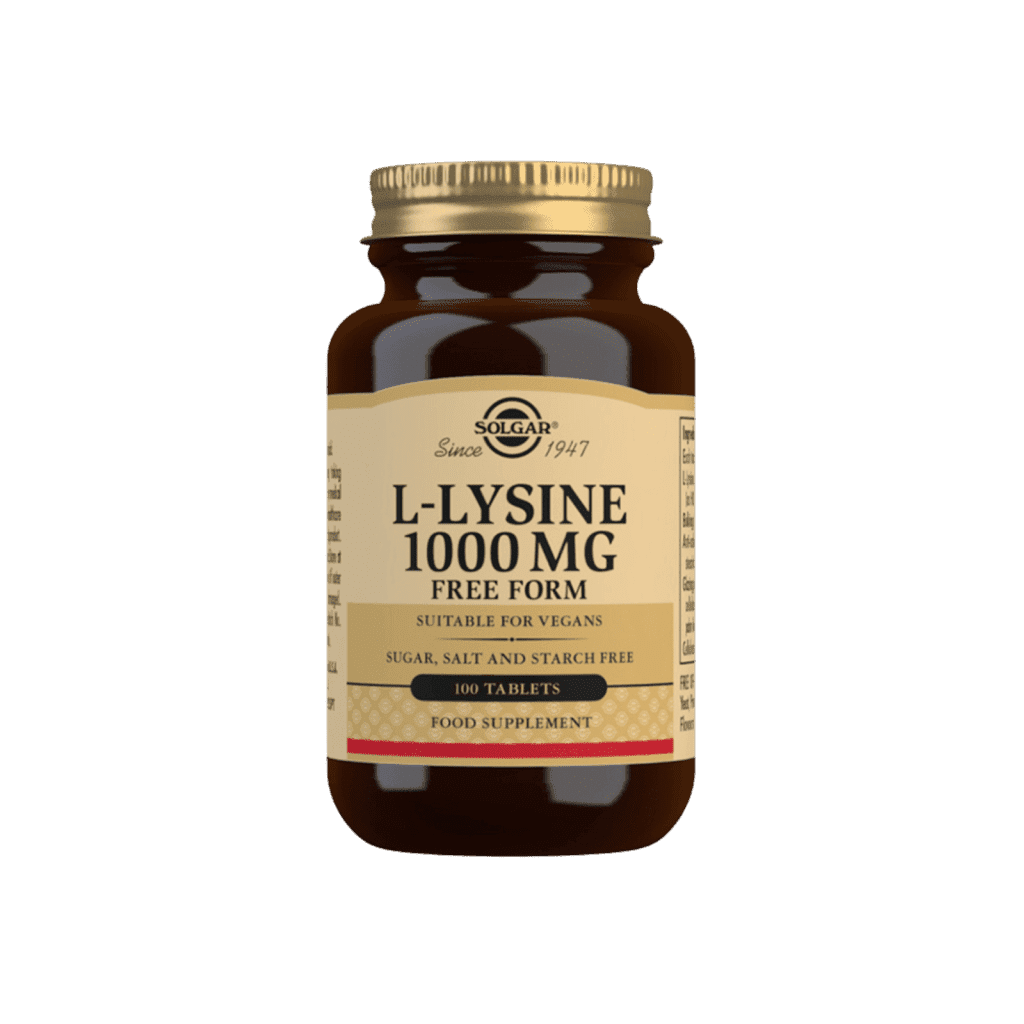 L-Lysiini 1000mg 100 kaps, Solgar
