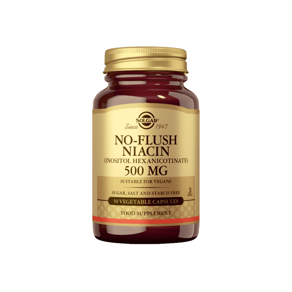 Niasiini 500mg B3 No Flush 50 kaps, Solgar
