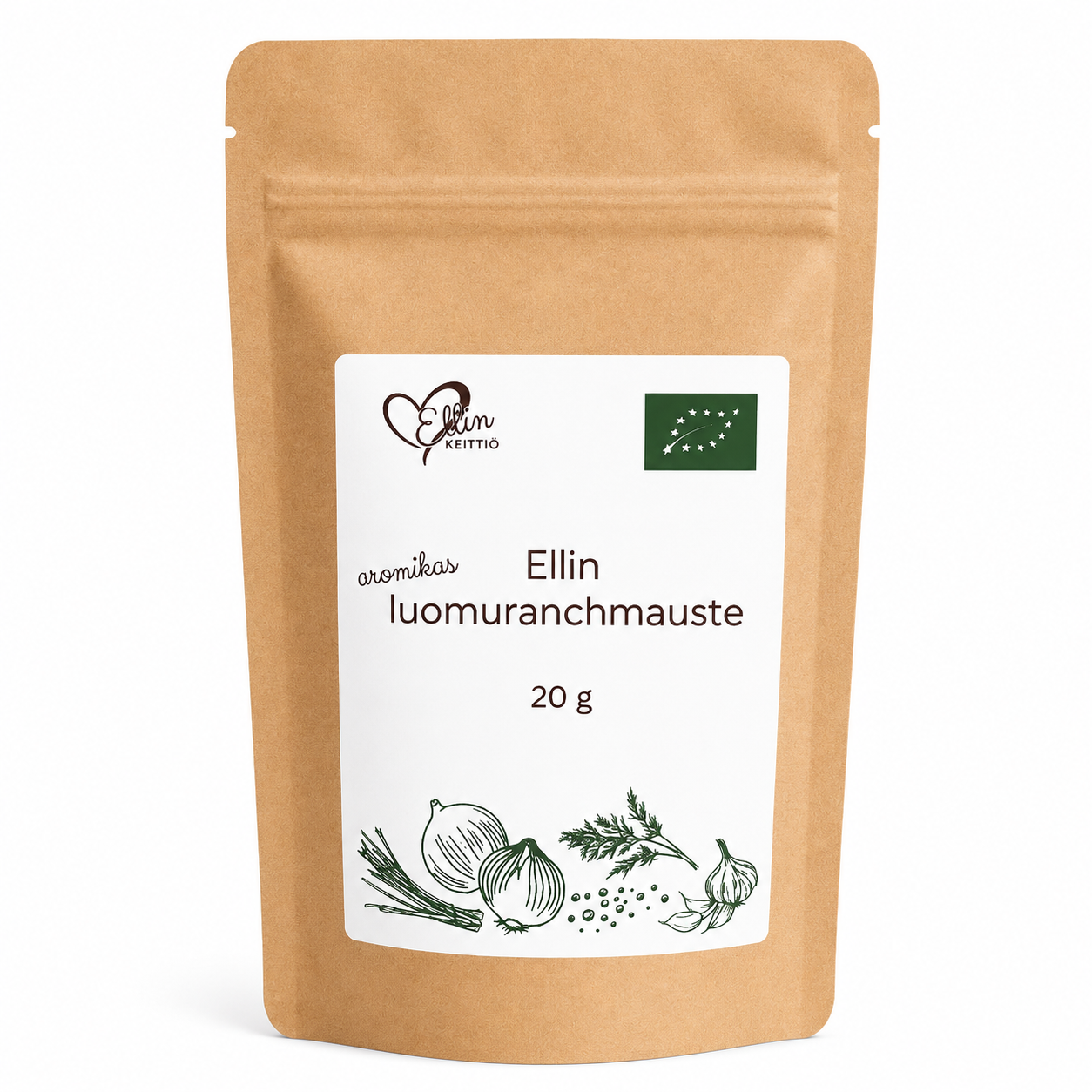 Ellin aromikas ranchmauste, luomu, 20 g, Ellin keittiö
