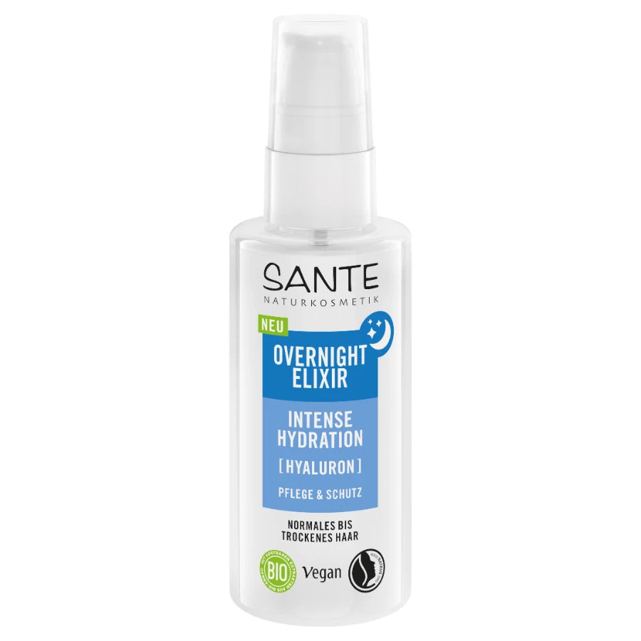 Sante Intense Hydration Overnight Elixir, hiuksiin jätettävä hoitoaine 75ml