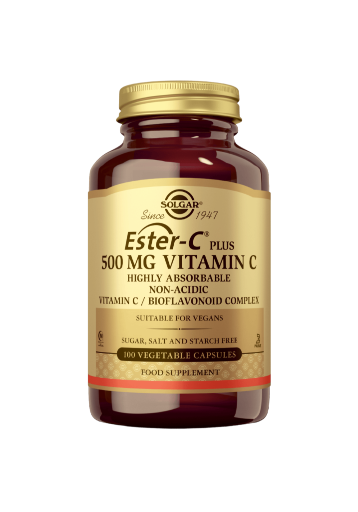 Ester-C Plus 500mg C-vitamiini 100 kaps, Solgar