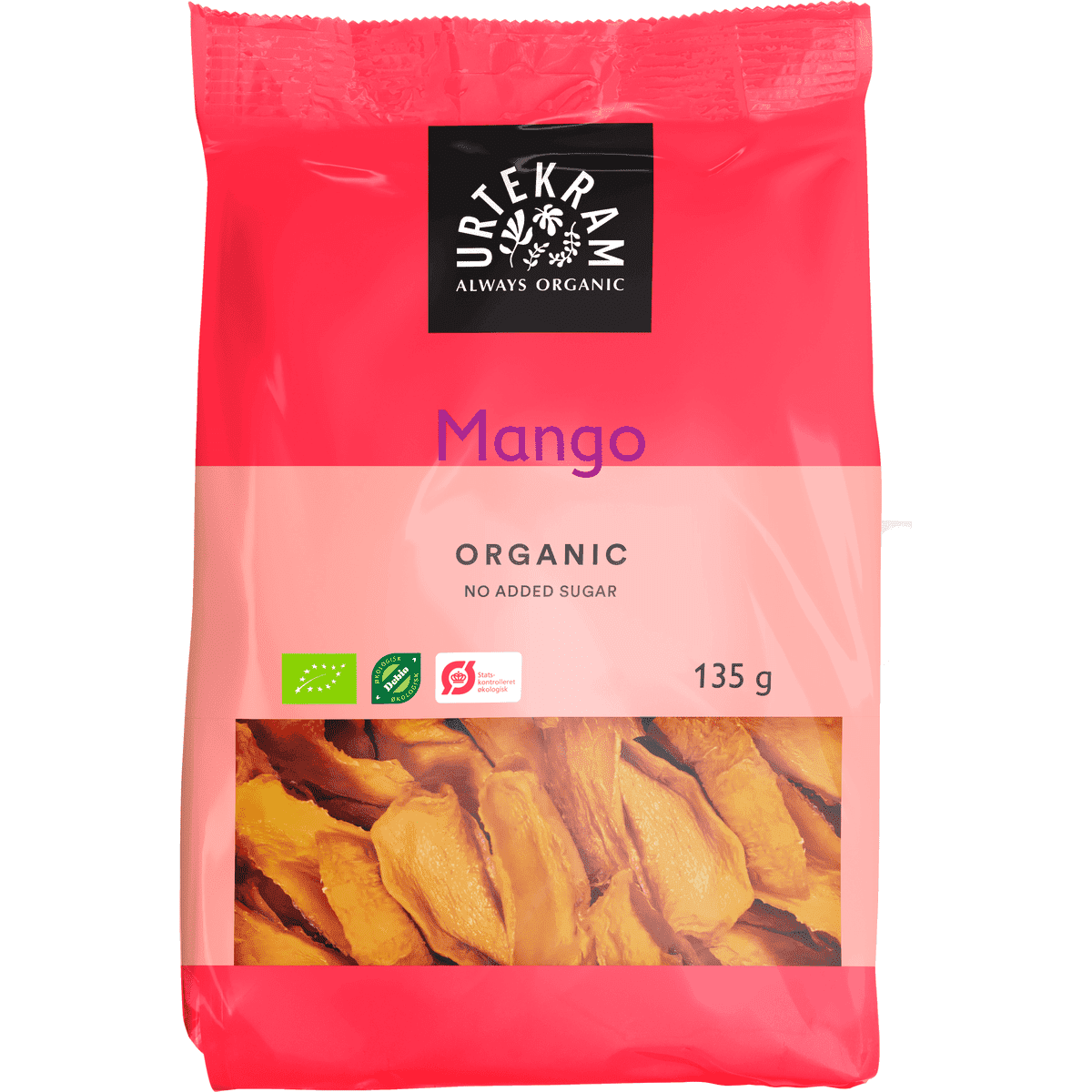 Mango luomu 135g, Urtekram