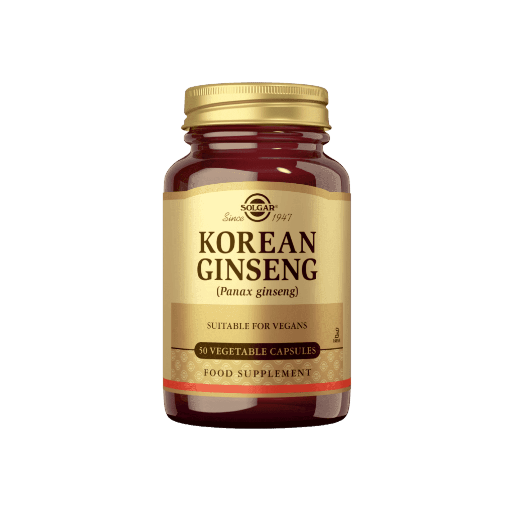 Korean Ginseng Panax Ginseng 50 kaps, Solgar