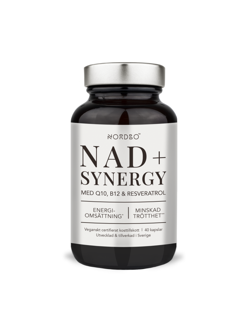 NAD + Synergy 40 kaps, Nordbo