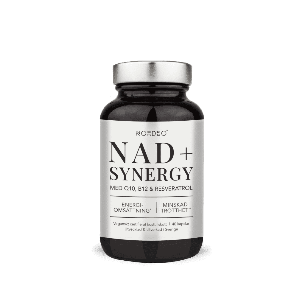 NAD + Synergy 40 kaps, Nordbo