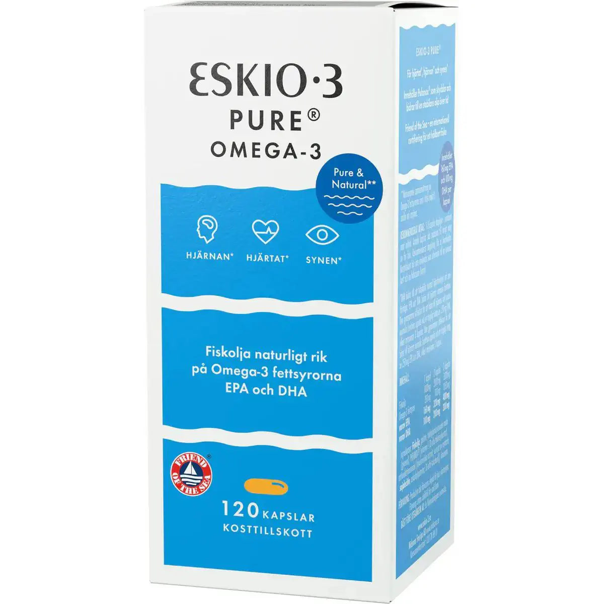 Eskio Pure Omega-3 120 kaps