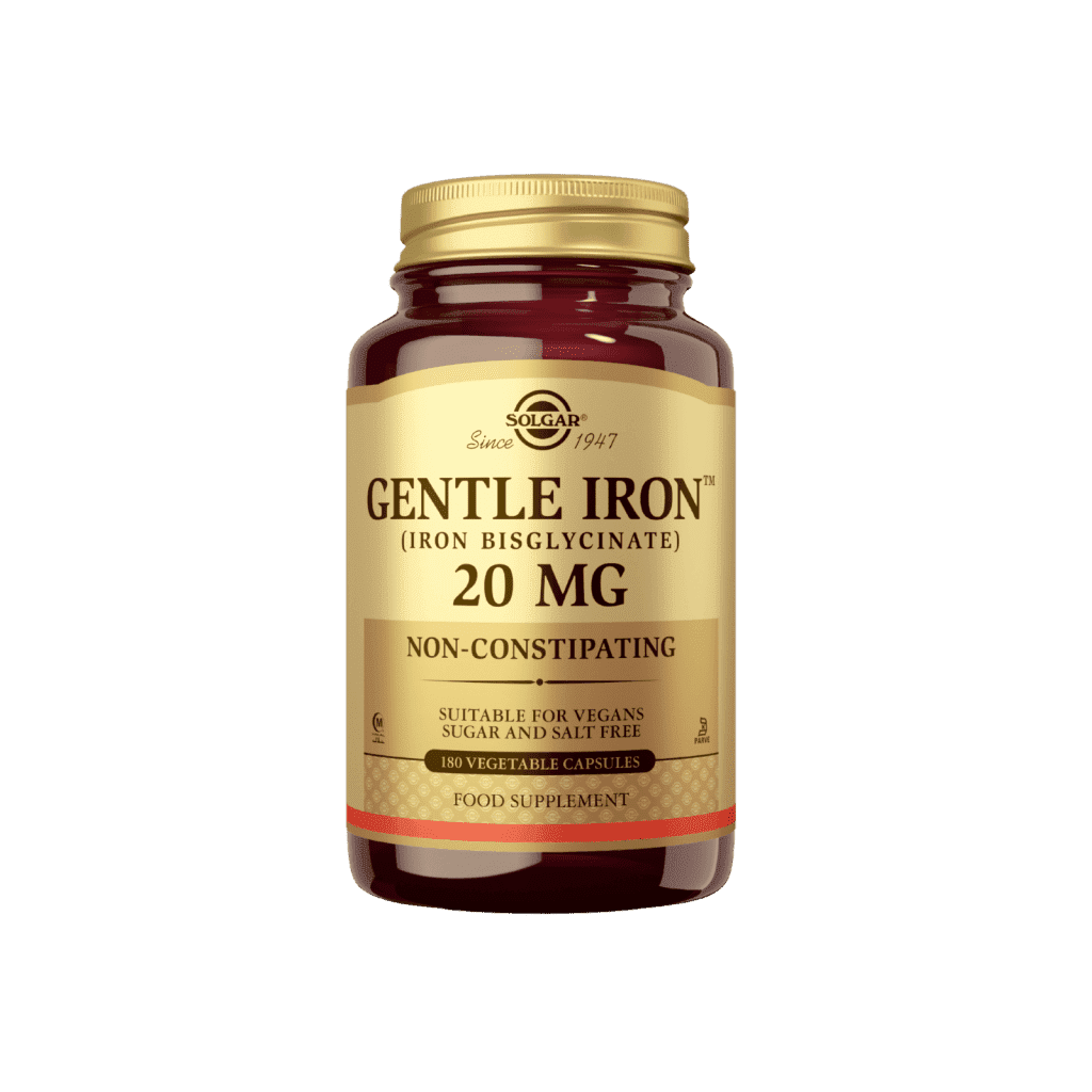 Gentle Iron 20mg Rauta 180 kaps, Solgar