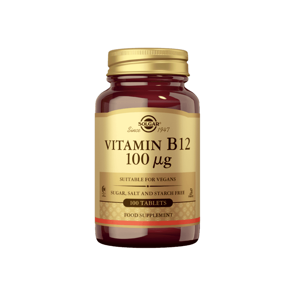B12-vitamiini 100µg 100 tabl, Solgar