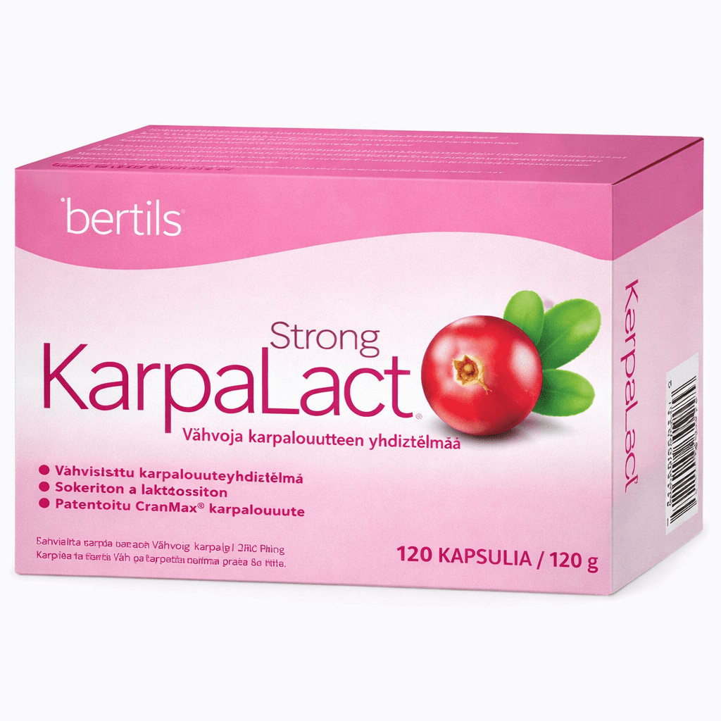 KarpaLact Strong-karpalo 120 kaps, Bertil's