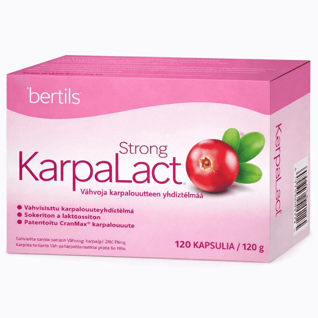 KarpaLact Strong-karpalo 120 kaps, Bertil's