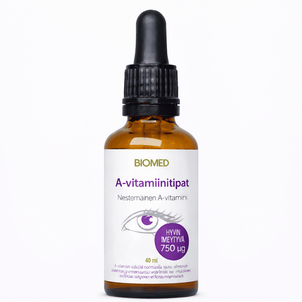 A-vitamiinitipat 750 µg 40ml, Biomed