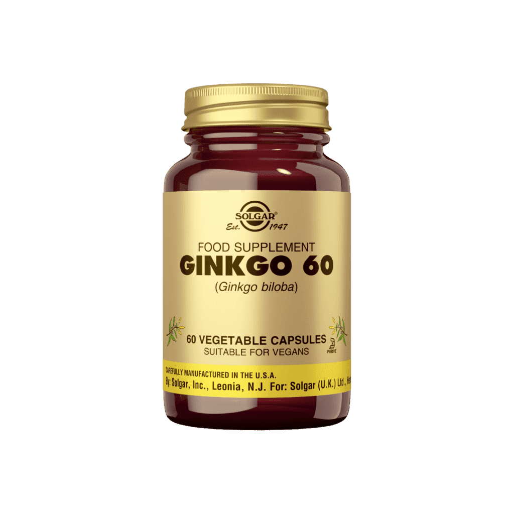 Ginkgo Biloba 60 kaps, Solgar