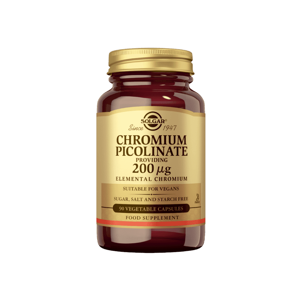 Chromium Picolinate -Kromipikolinaatti 200µg, 90 kaps, Solgar