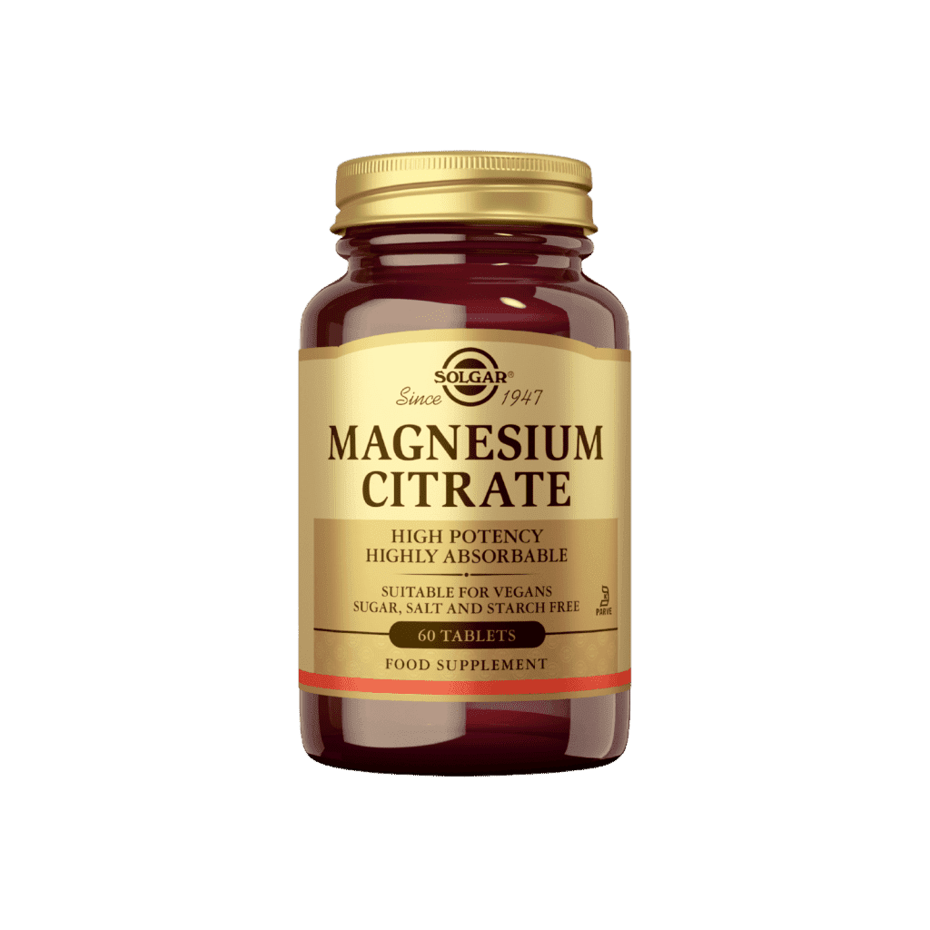 Magnesium Citrate-Magnesiumsitraatti 60 tabl, Solgar