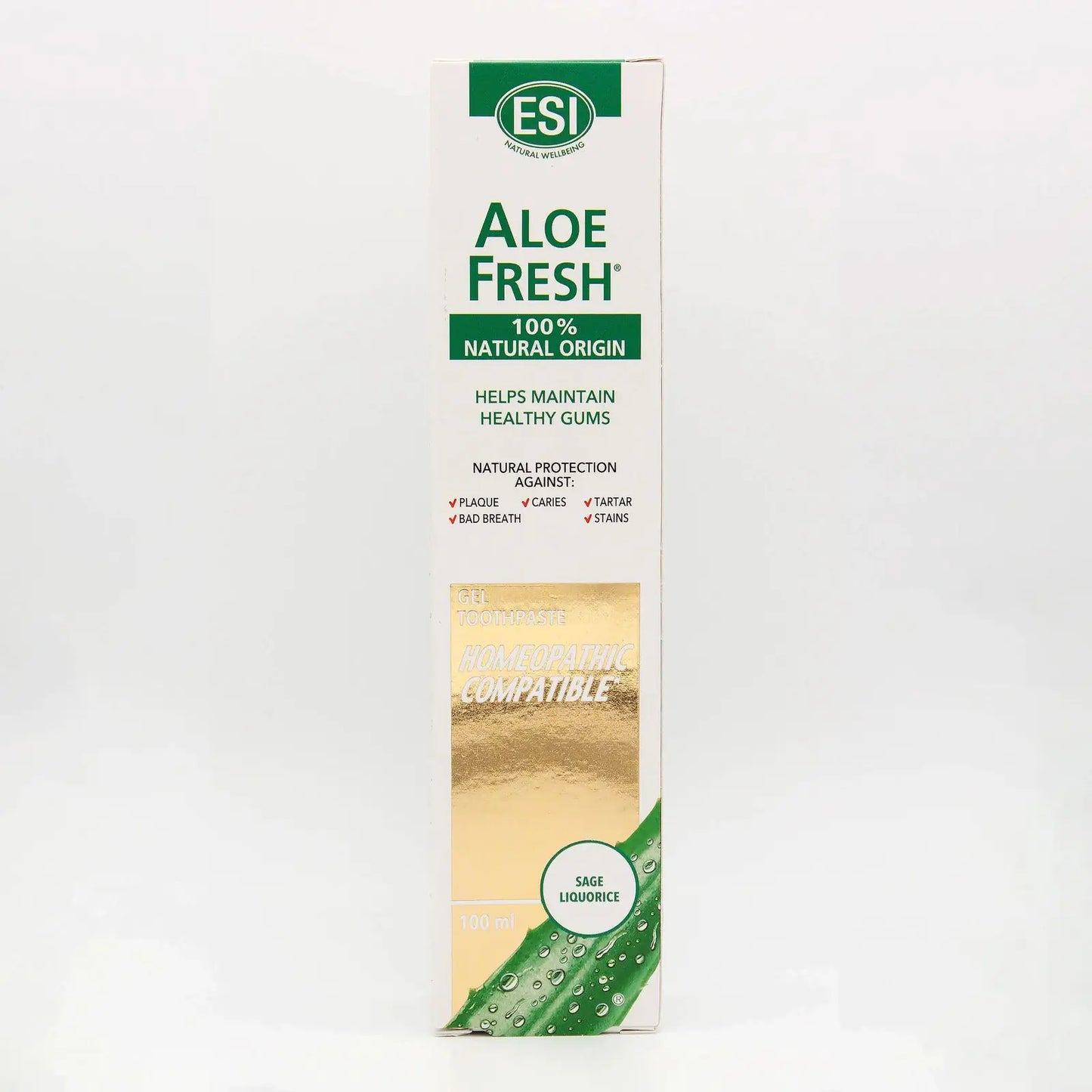 ESI Aloe Fresh Hammastahna Homeocomp 100 ml