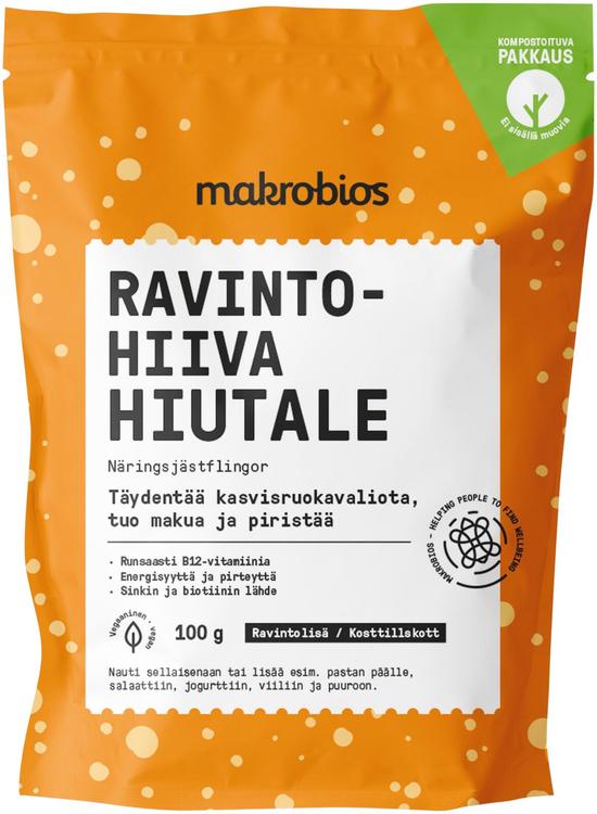 Makrobios Ravintohiivahiutale 100g