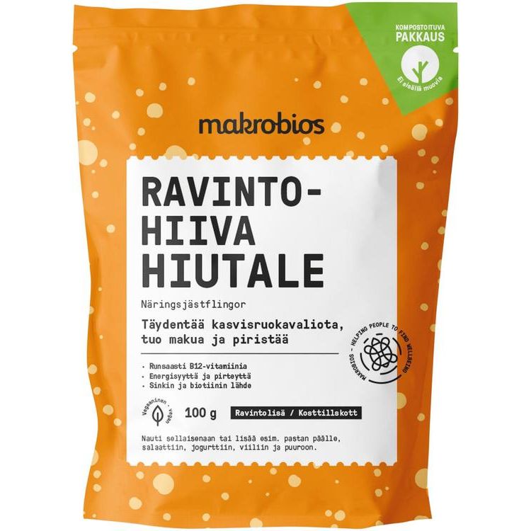Makrobios Ravintohiivahiutale 100g