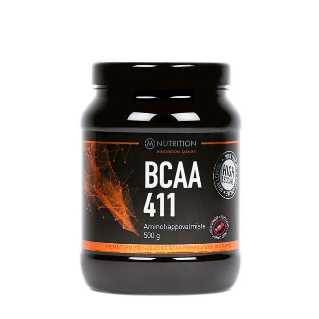 M-Nutrition BCAA 411, 500 g Red Candy