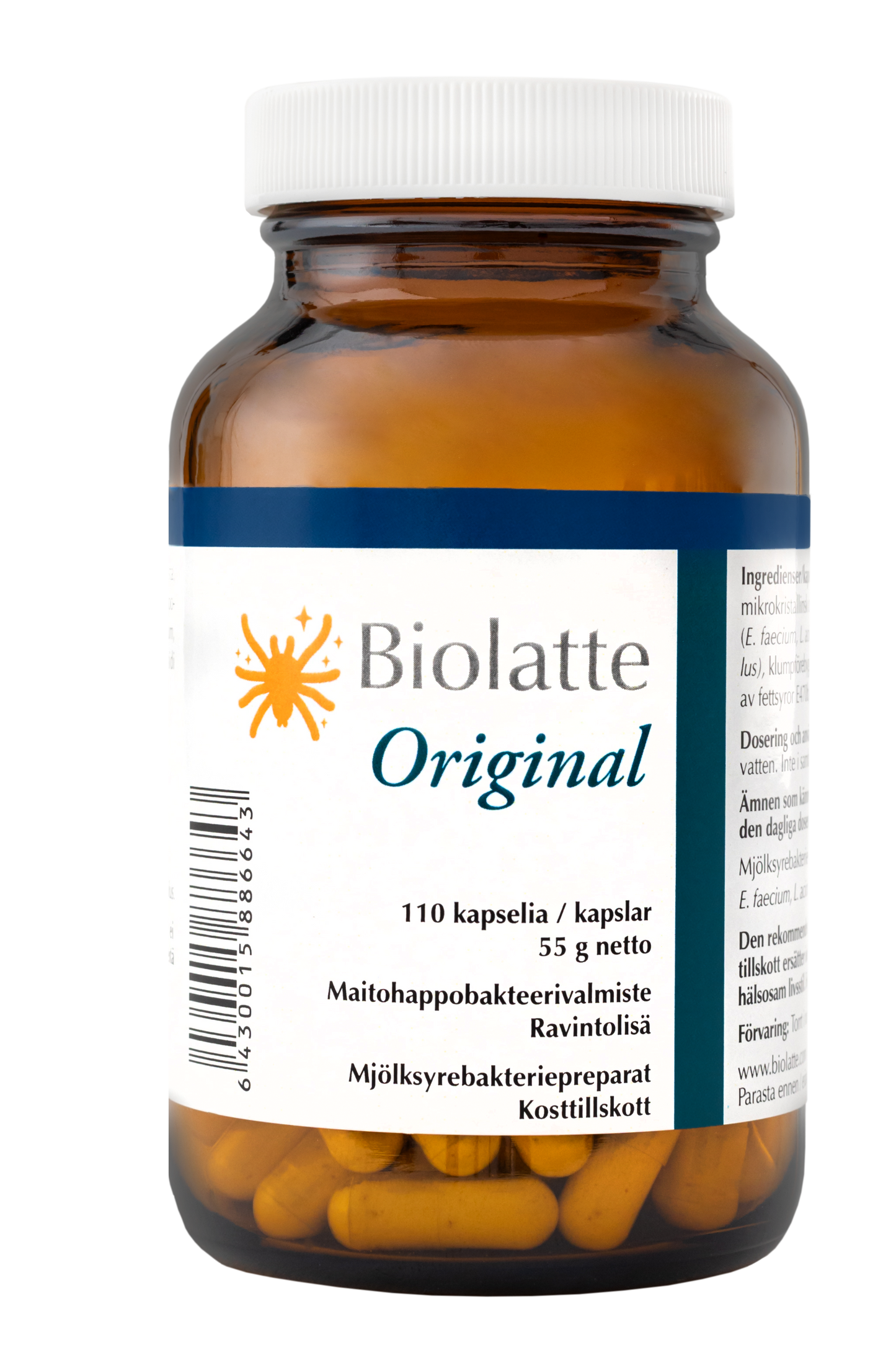 Biolatte Original 110 kaps maitohappobakteeri