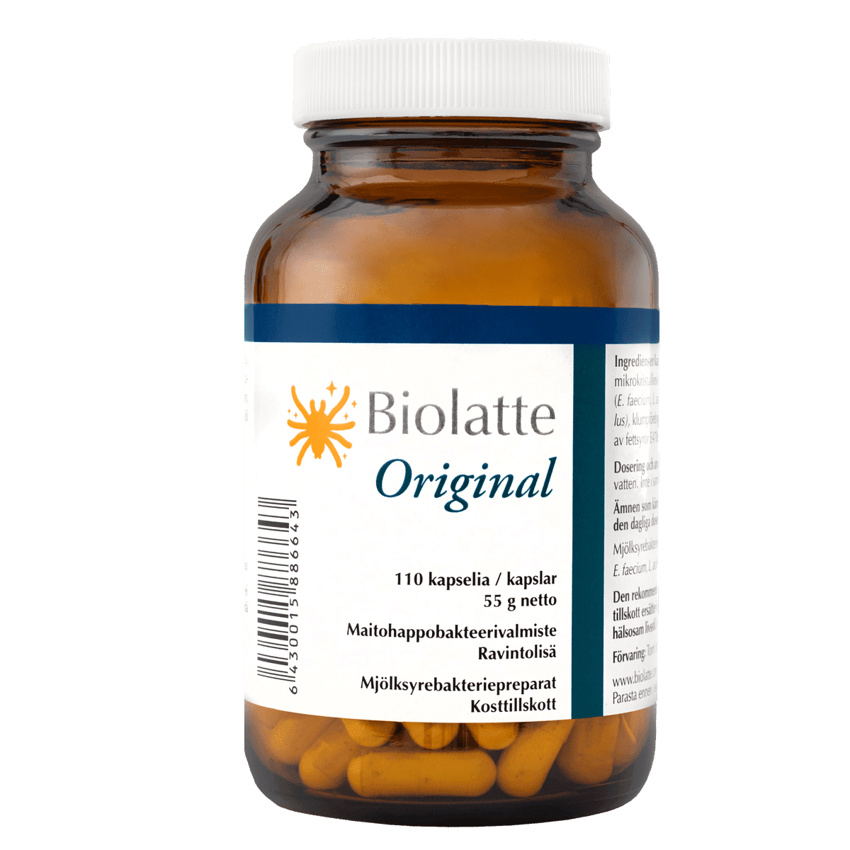 Biolatte Original 110 kaps maitohappobakteeri