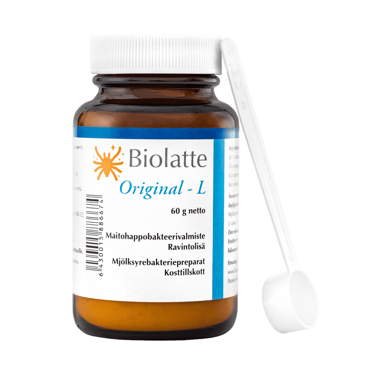 Biolatte Original-L maitohappobakteeri lapsille 60g