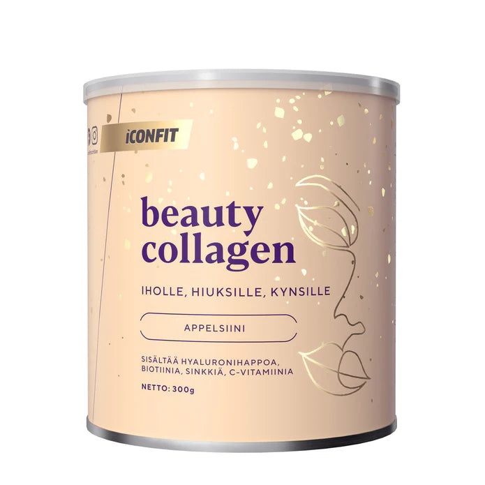 Beauty Collagen 300g appelsiini, ICONFIT