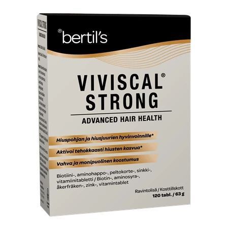 Viviscal Strong hiuksille 120 tabl, Bertil's